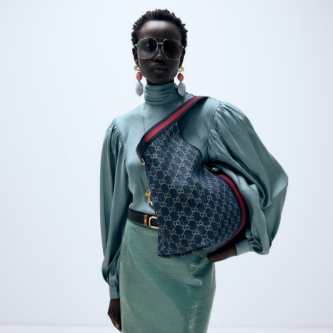 gucci gg giglio large tote bag #853971